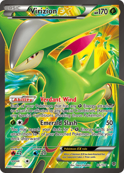 Virizion-EX – Rare Ultra
