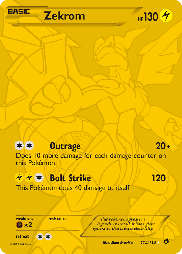 Zekrom – Legendary Treasures