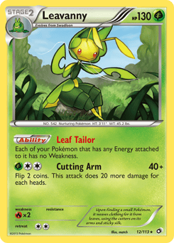 Leavanny – Rare Holo