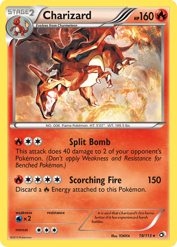 Charizard – Rare Holo – Legendary Treasures