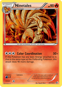 Ninetales – Rare – Legendary Treasures