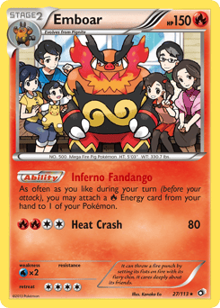 Emboar – Rare Holo