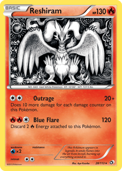 Reshiram – Rare Holo