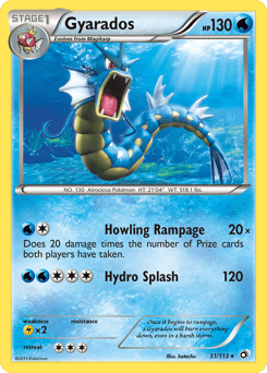 Gyarados – Rare – Legendary Treasures