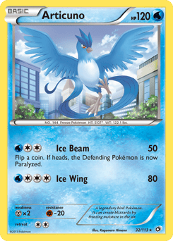 Articuno – Rare Holo – Legendary Treasures