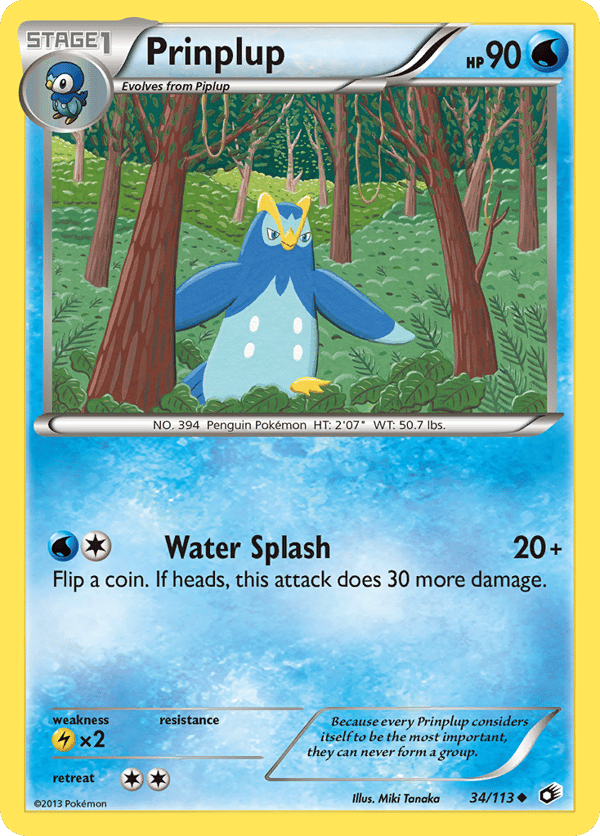 Prinplup – Legendary Treasures