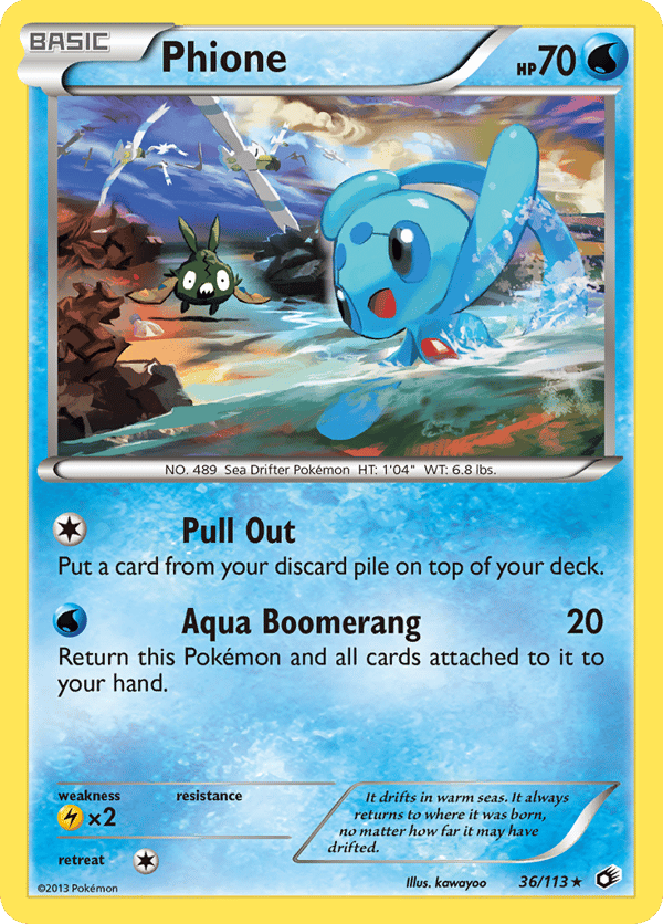 Phione – Rare – Legendary Treasures