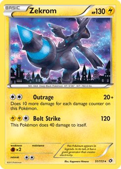Zekrom – Rare Holo