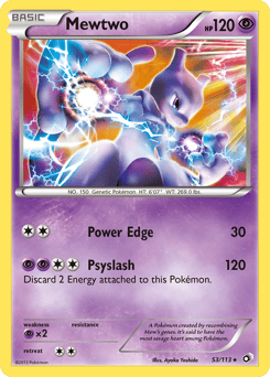 Mewtwo – Rare Holo – Legendary Treasures