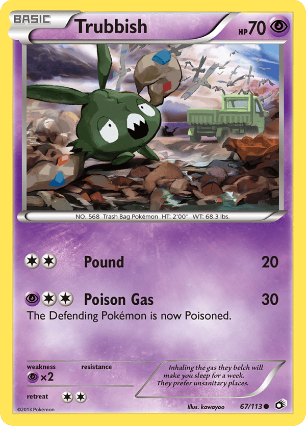 Trubbish – Common – Legendary Treasures