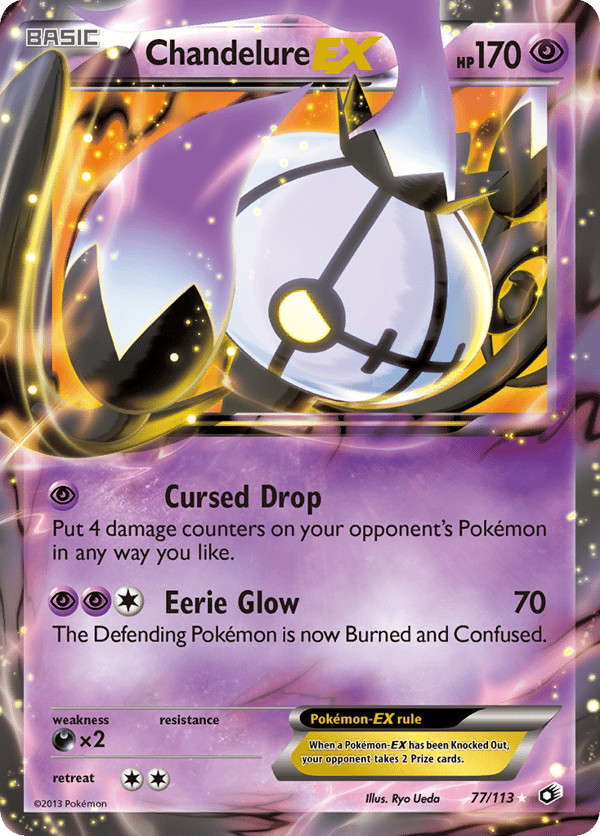 Chandelure-EX – Legendary Treasures