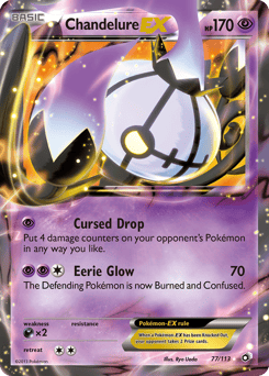 Chandelure-EX – Rare Holo EX