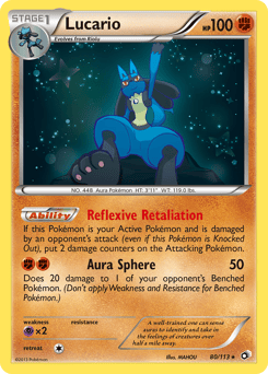 Lucario – Rare Holo