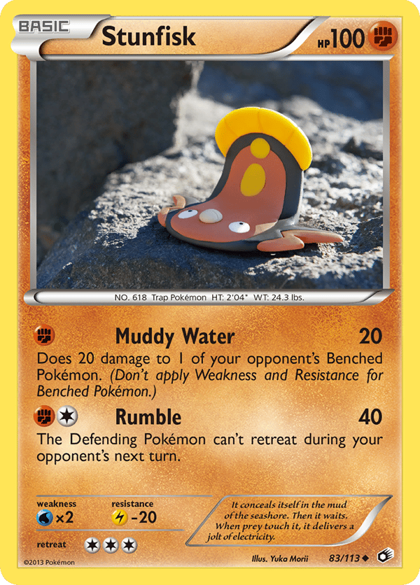 Stunfisk – Legendary Treasures