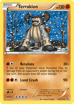Terrakion – Rare Holo