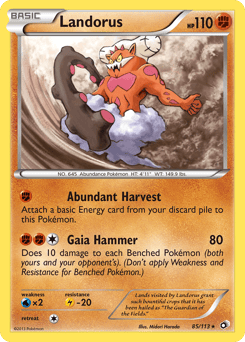Landorus – Rare Holo