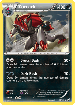Zoroark – Rare Holo
