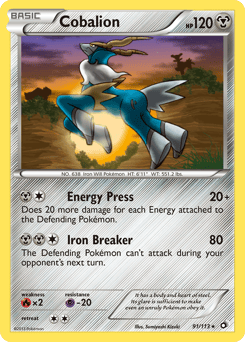 Cobalion – Rare Holo