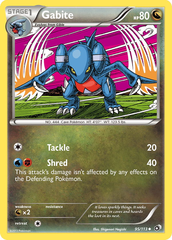 Gabite – Legendary Treasures