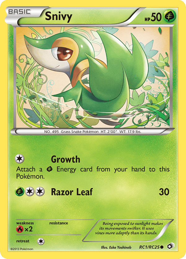 Snivy – Legendary Treasures