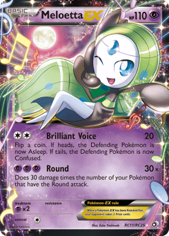 Meloetta-EX – Rare