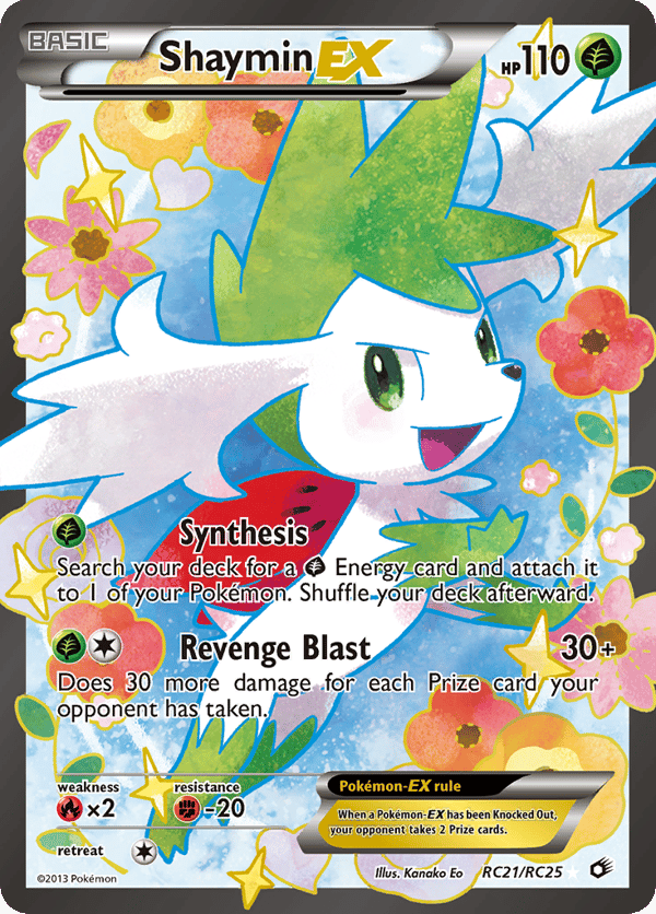 Shaymin-EX – Legendary Treasures