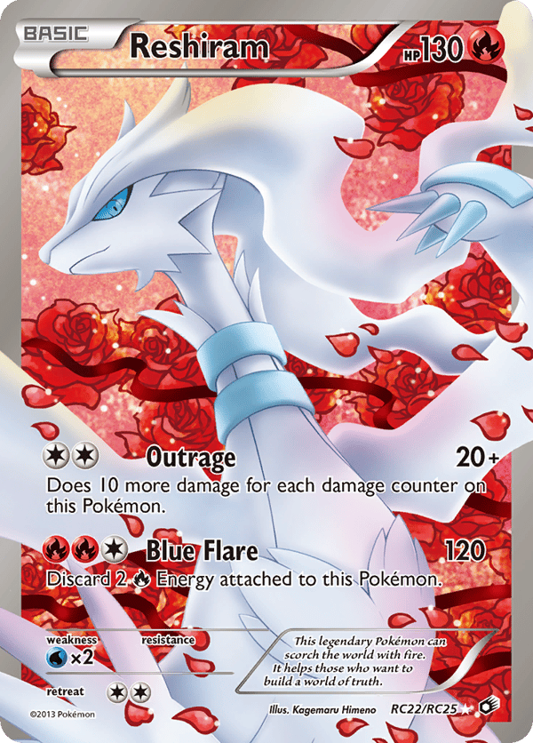 Reshiram – Legendary Treasures