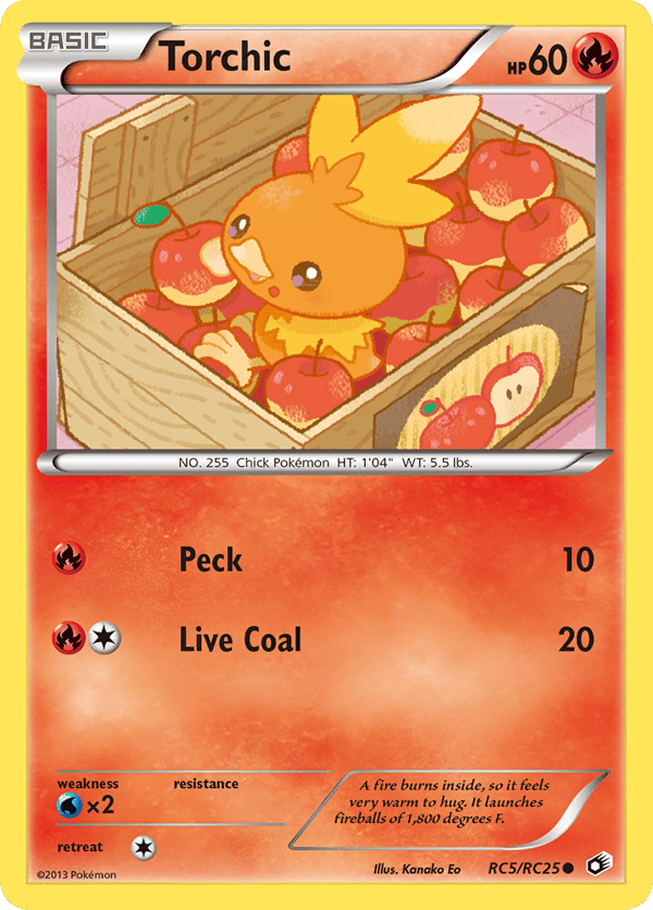 Torchic – Legendary Treasures