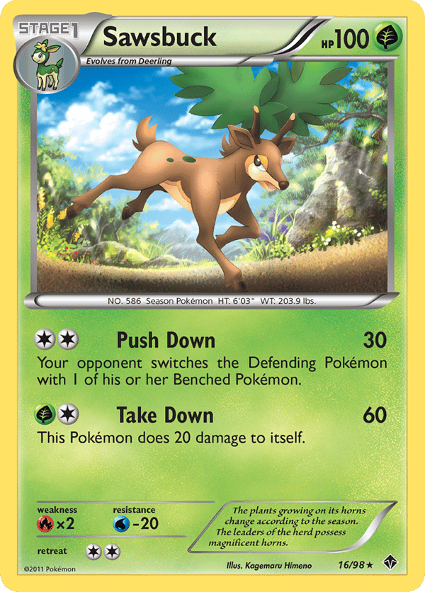 Sawsbuck – Rare – Emerging Powers