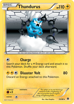 Thundurus – Rare Holo