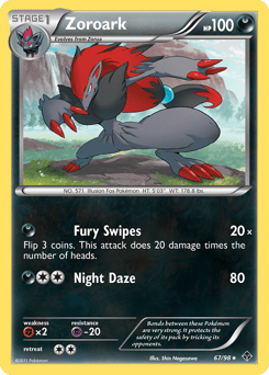 Zoroark – Rare Holo