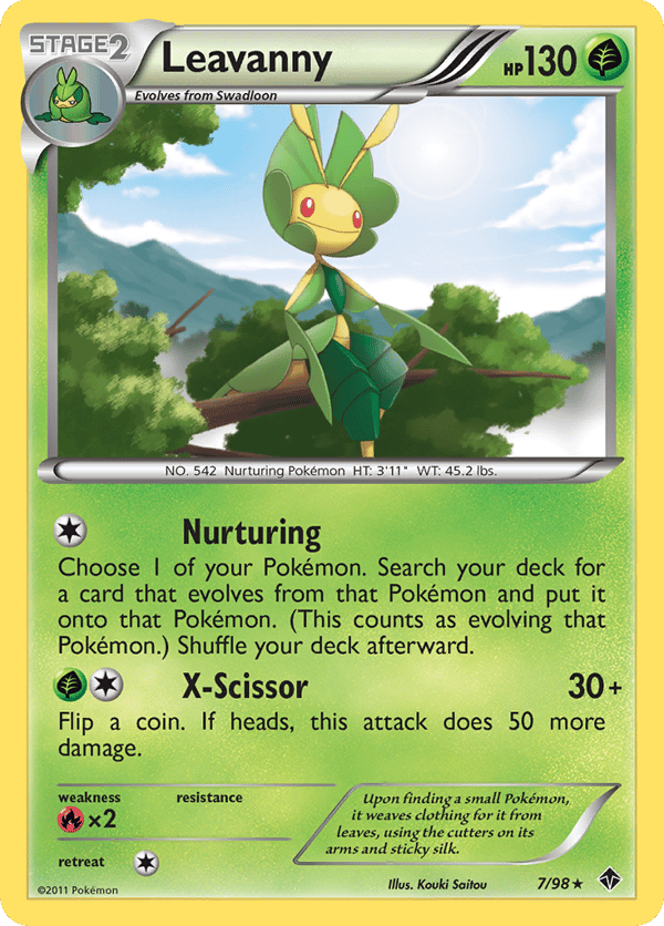 Leavanny – Rare – Emerging Powers