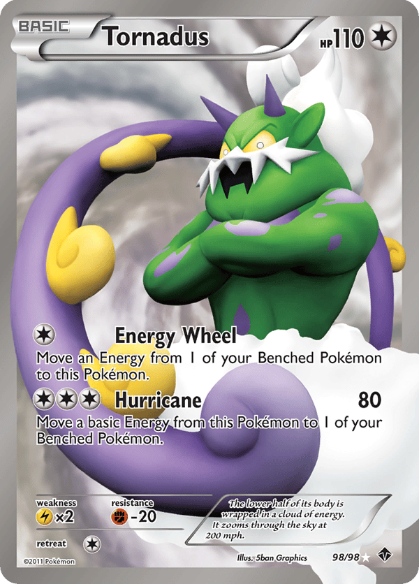 Tornadus – Rare Ultra – Emerging Powers