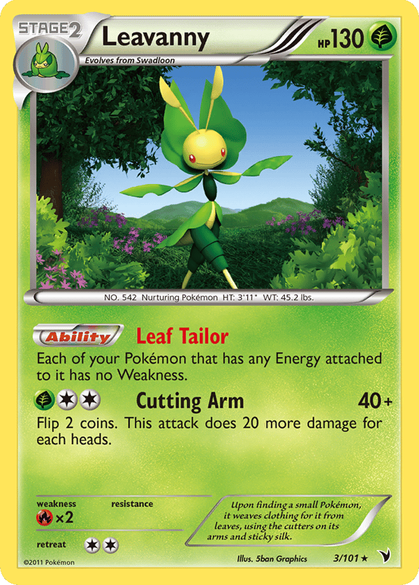 Leavanny – Rare Holo – Noble Victories