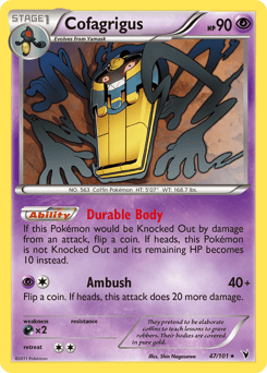 Cofagrigus – Rare – Noble Victories