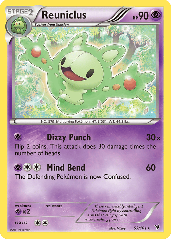 Reuniclus – Rare – Noble Victories