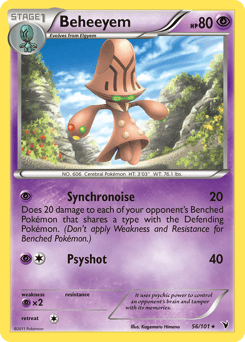 Beheeyem – Rare – Noble Victories