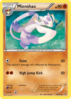 Mienshao – Uncommon – Noble Victories