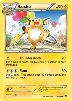 Raichu – Uncommon – Next Destinies