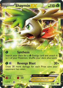 Shaymin-EX – Rare Holo EX