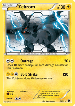 Zekrom – Rare