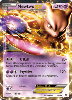 Mewtwo-EX – Rare Holo EX – Next Destinies