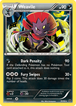 Weavile – Rare