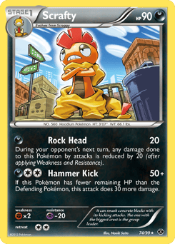 Scrafty – Rare Holo