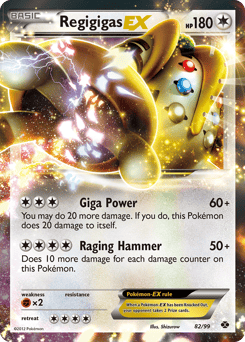 Regigigas-EX – Rare Holo EX