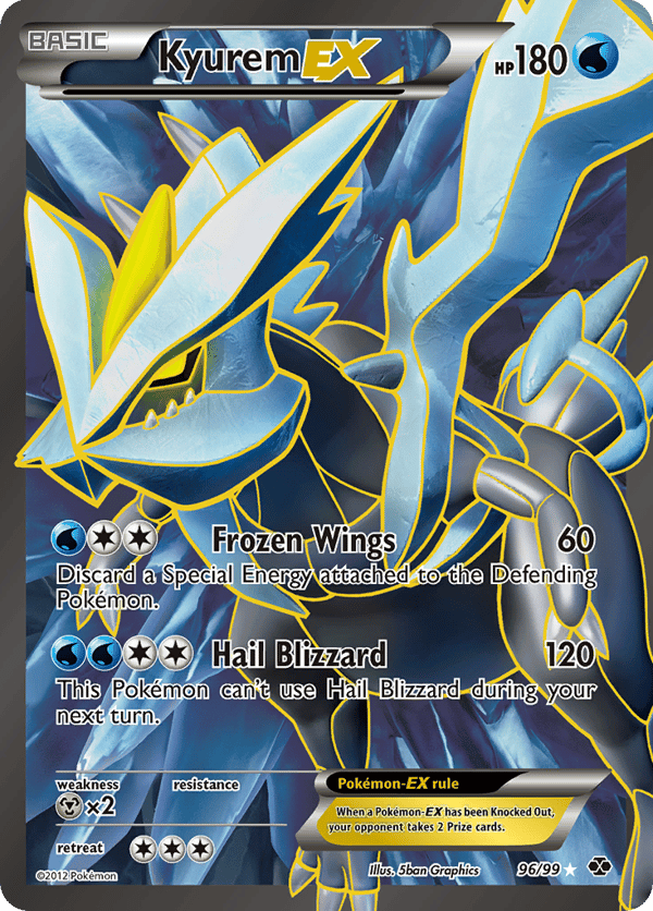 Kyurem-EX – Rare Ultra – Next Destinies