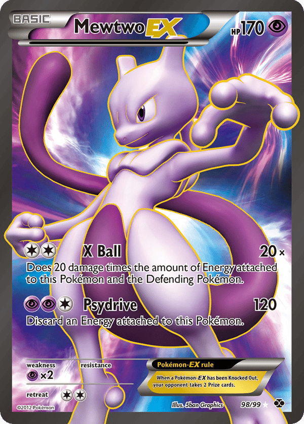 Mewtwo-EX – Rare Ultra – Next Destinies