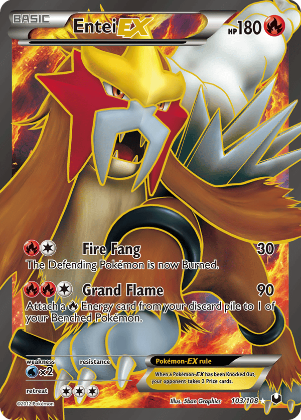 Entei-EX – Dark Explorers