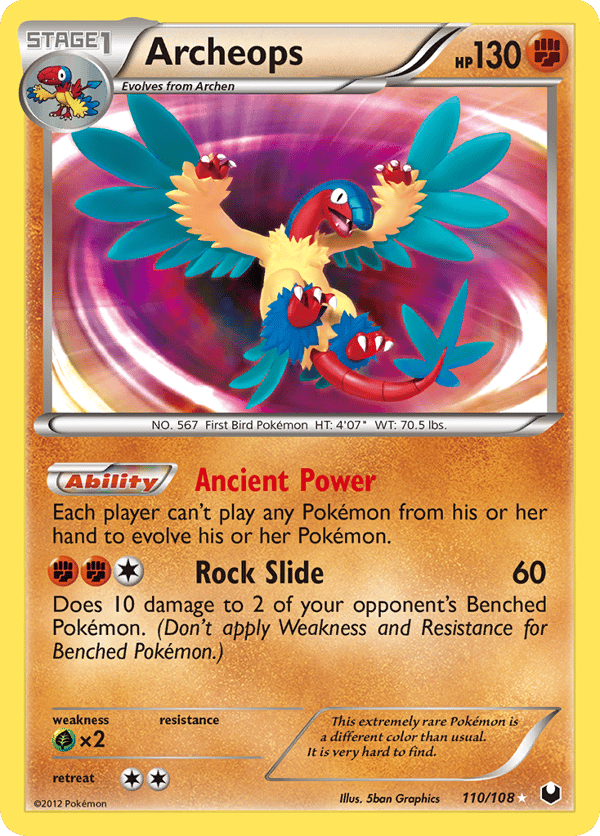 Archeops – Rare Secret – Dark Explorers