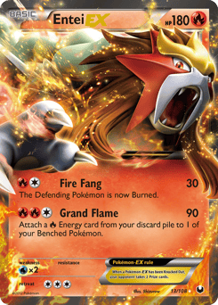 Entei-EX – Rare Holo EX